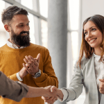 Corporate merger and acquisition transition training graphics