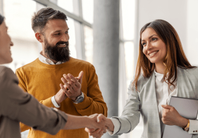 Corporate merger and acquisition transition training graphics